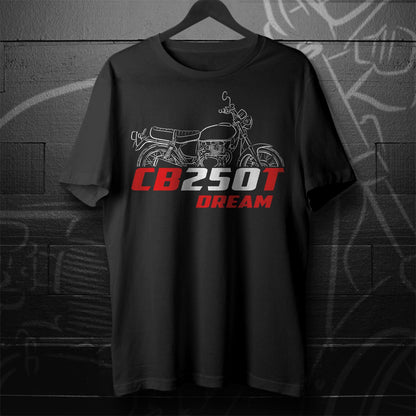 Honda CB250 Dream | G5 | Jade | RS | RSD & T Dream Inspired T-Shirt - Motorcycle Tee Shirt