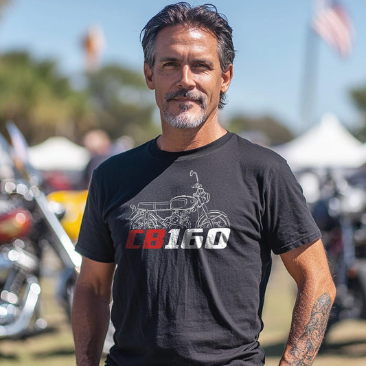 Honda CB160 Inspired T-Shirt - Motorcycle Tee Shirt