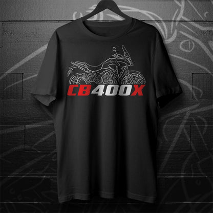Honda CB400X Inspired T-Shirt - Motorcycle Tee Shirt