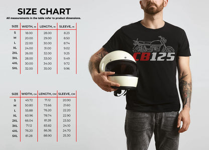 Honda CB125 | B6 | K | SS Inspired T-Shirt - Motorcycle Tee Shirt