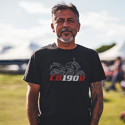 Honda CB190R Inspired T-Shirt - Motorcycle Tee Shirt