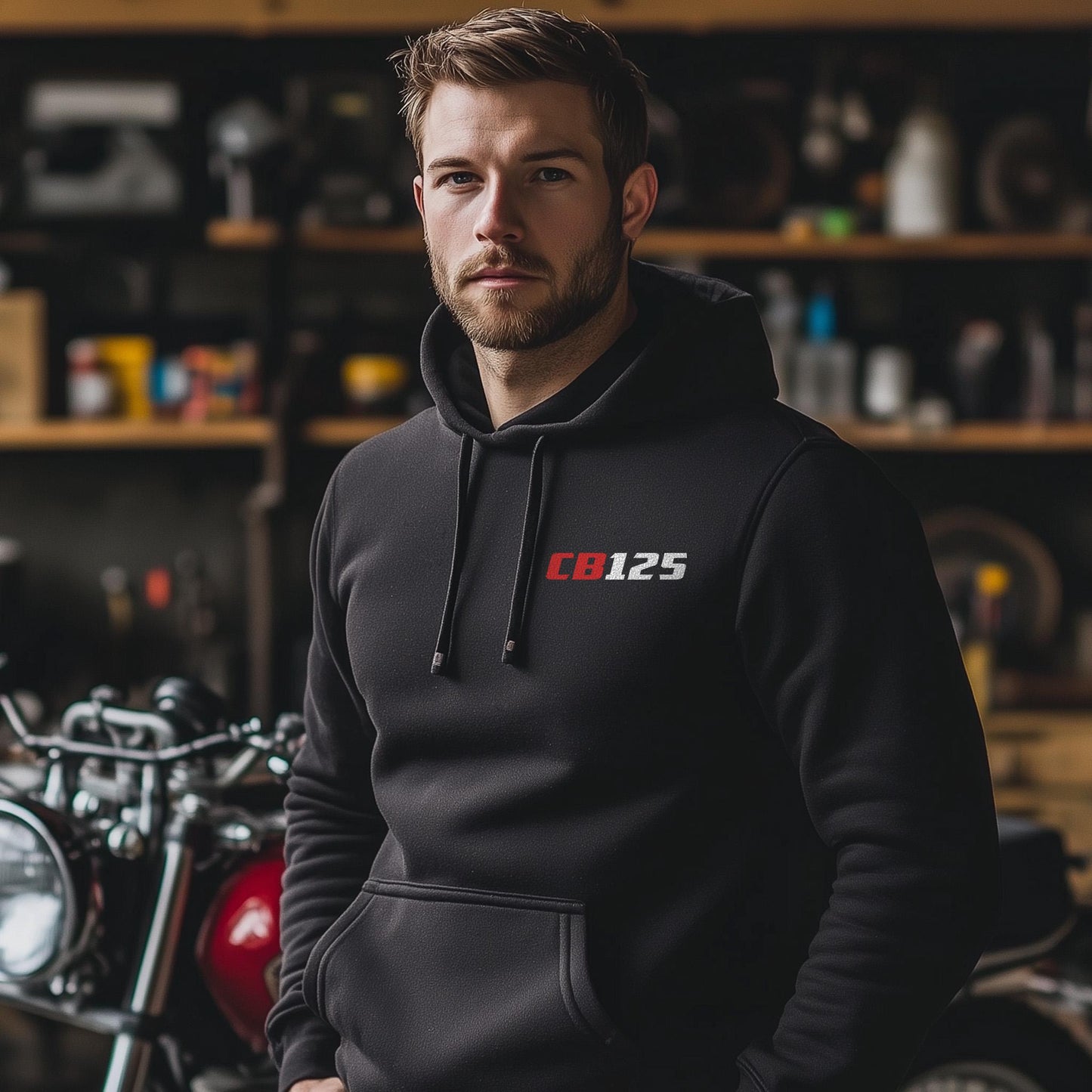 Honda CB125 | B6 | K | SS Inspired Hoodie - Motorcycle Sweatshirt