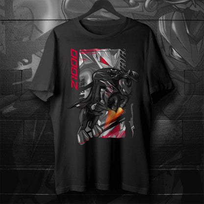 Kawasaki Z 1000 2017-20 Inspired T-Shirt - Motorcycle Tee Shirt for Riders