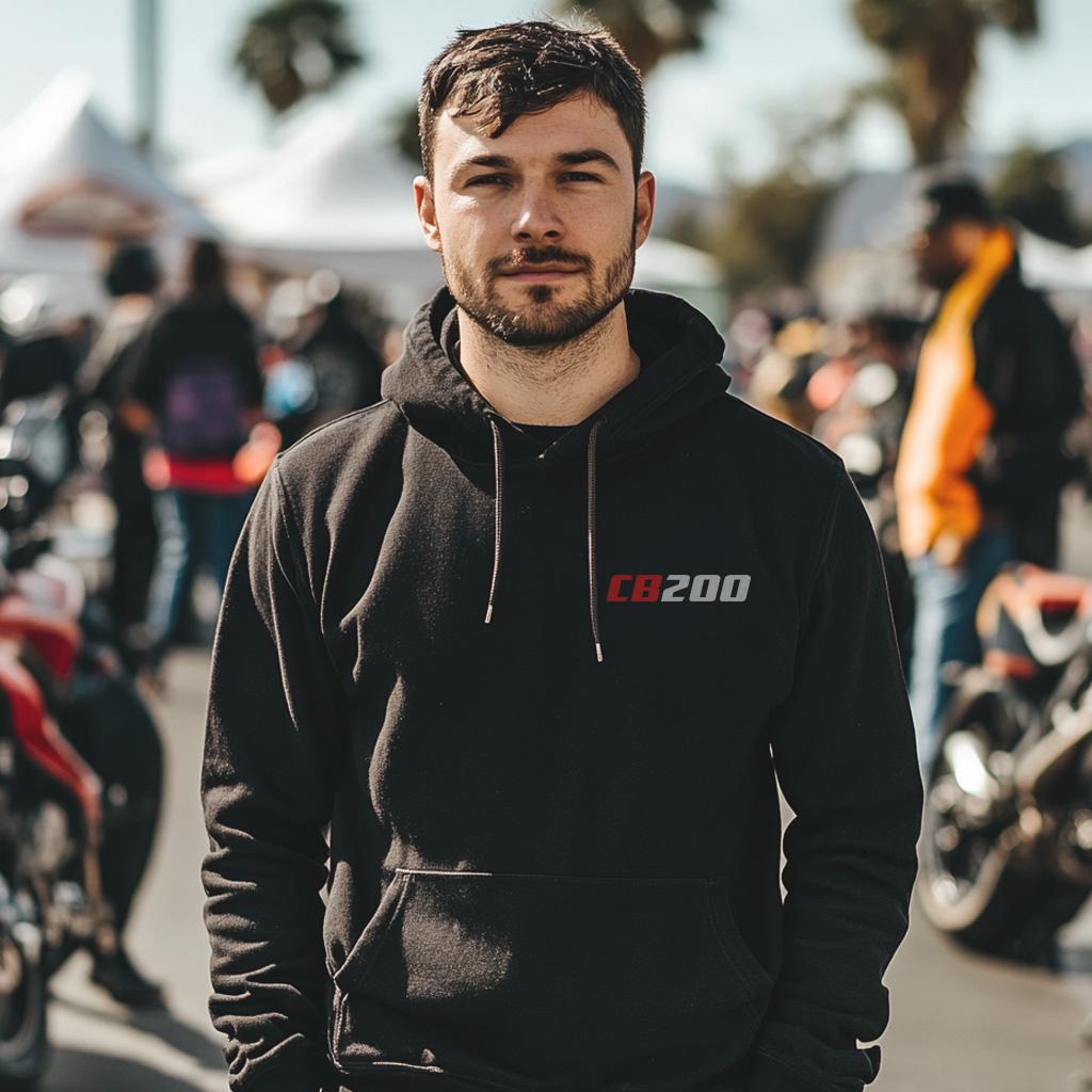 Honda CB200 Inspired Hoodie - Motorcycle Sweatshirt