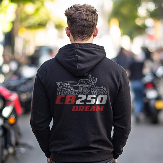 Honda CB250 Dream | G5 | Jade | RS | RSD & T Dream Inspired Hoodie - Motorcycle Sweatshirt