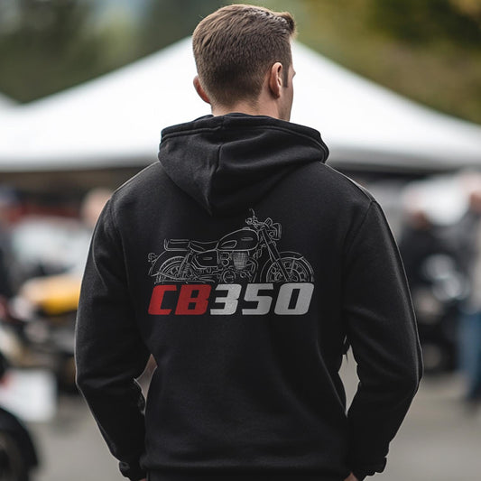 Honda CB350 Inspired Hoodie - Motorcycle Sweatshirt