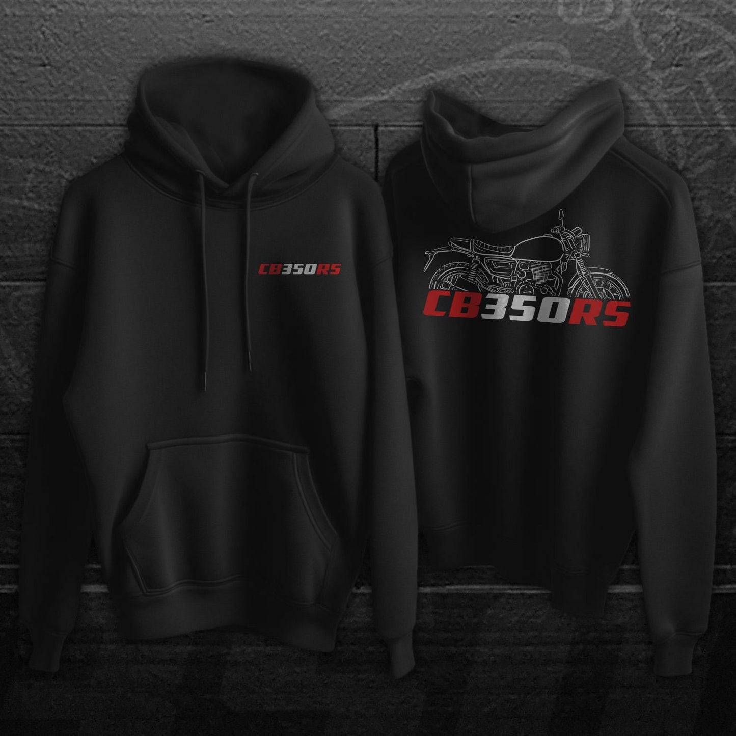 Honda CB350 Inspired Hoodie - Motorcycle Sweatshirt