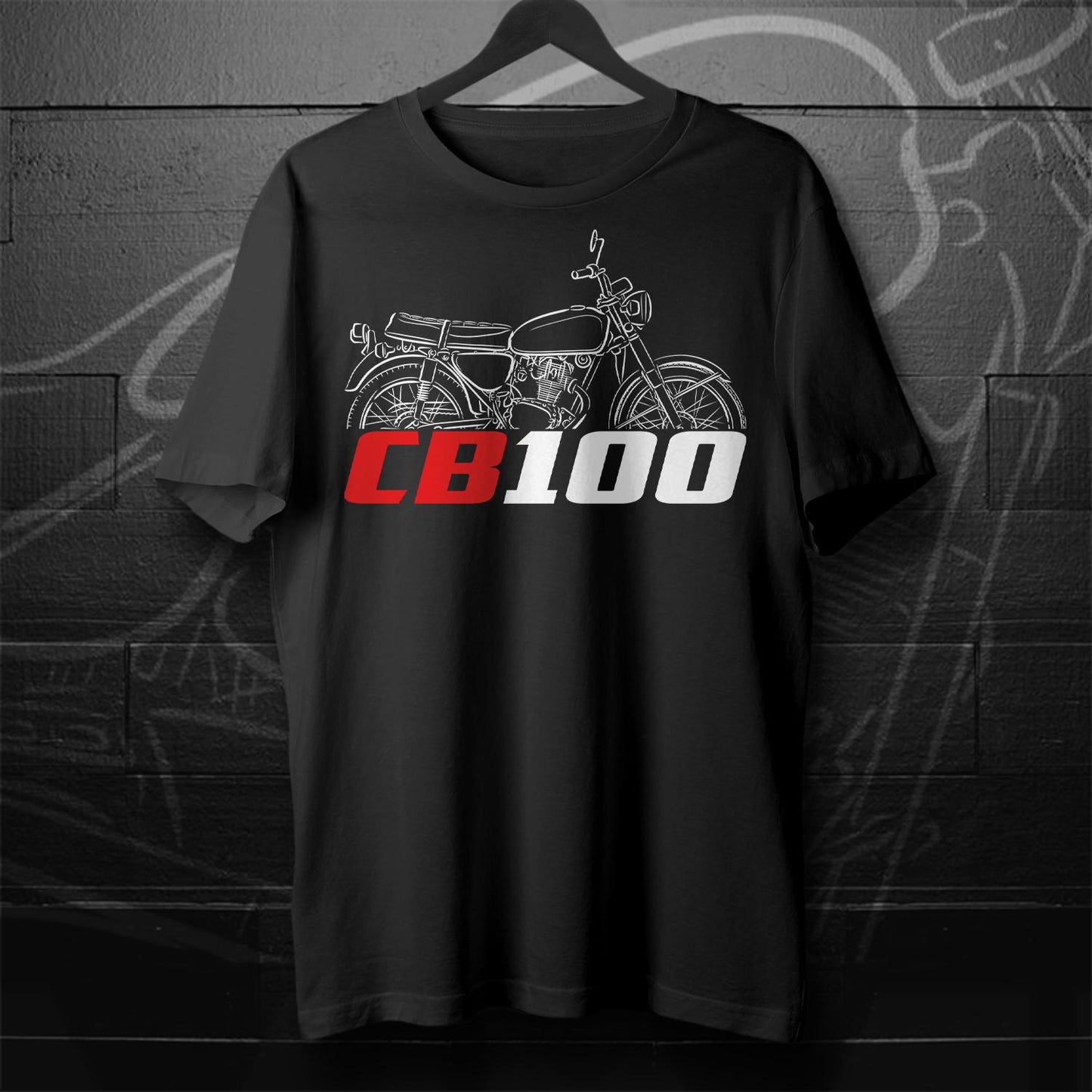 Honda CB100 | N & SS Inspired T-Shirt - Motorcycle Tee Shirt