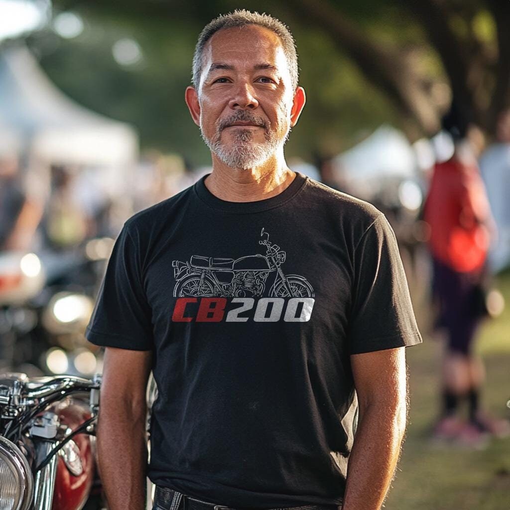 Honda CB200 Inspired T-Shirt - Motorcycle Tee Shirt