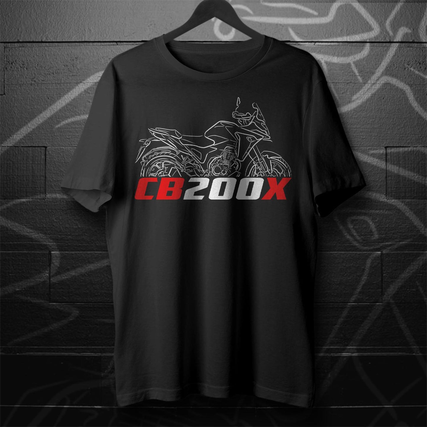 Honda CB200 Inspired T-Shirt - Motorcycle Tee Shirt