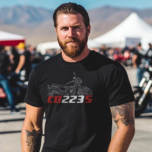 Honda CB223S Inspired T-Shirt - Motorcycle Tee Shirt