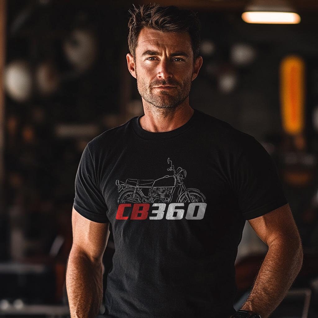 Honda CB360 Inspired T-Shirt - Motorcycle Tee Shirt