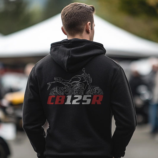 Honda CB125 R | S & TD Inspired Hoodie - Motorcycle Sweatshirt