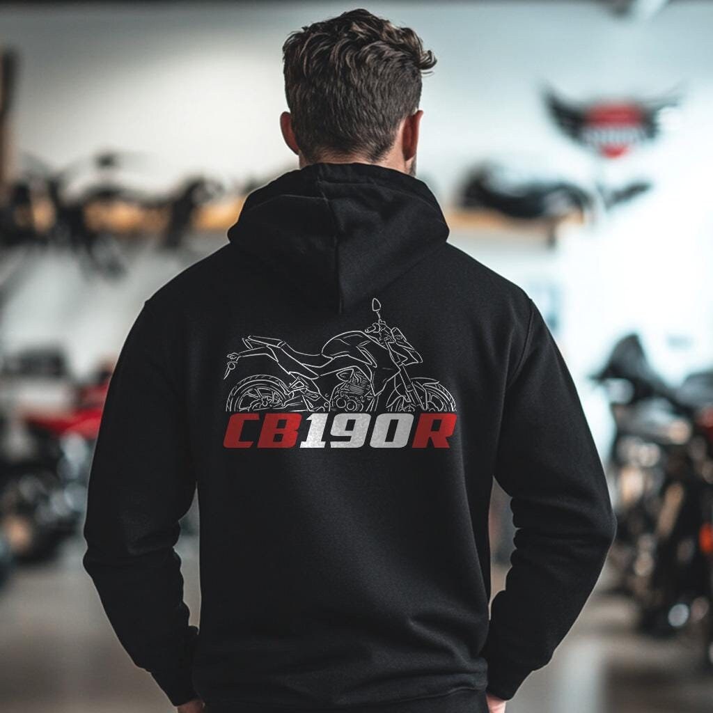 Honda CB190R Inspired Hoodie - Motorcycle Sweatshirt