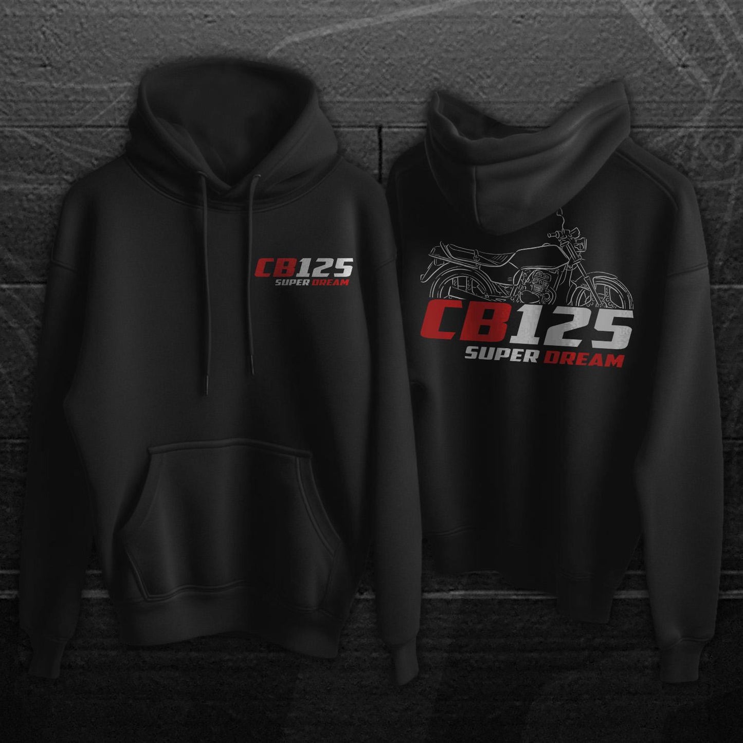 Honda CB125 R | S & TD Inspired Hoodie - Motorcycle Sweatshirt