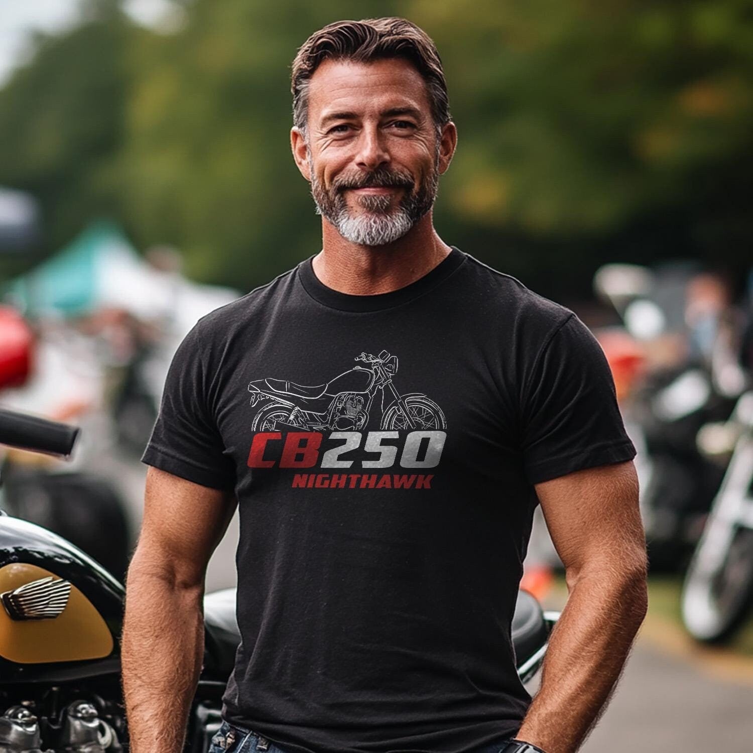 Honda CB250 | F | K | N | R & Nighthawk Inspired T-Shirt - Motorcycle Tee Shirt