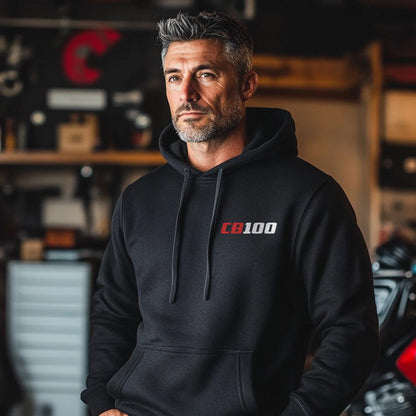 Honda CB100 | N & SS Inspired Hoodie - Motorcycle Sweatshirt
