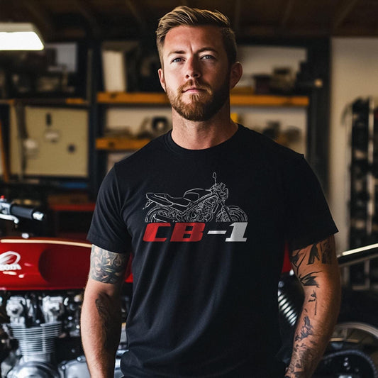 Honda CB-1 Inspired T-Shirt - Motorcycle Tee Shirt