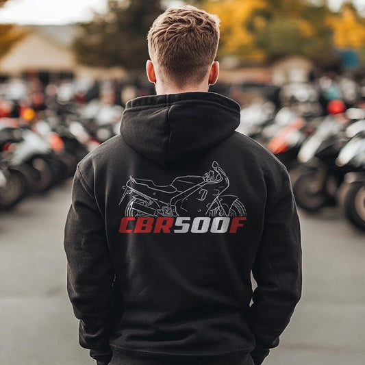 Honda CBR500 F & R Inspired Hoodie - Motorcycle Sweatshirt