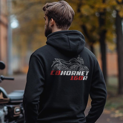 Honda CB Hornet 160R Inspired Hoodie - Motorcycle Sweatshirt