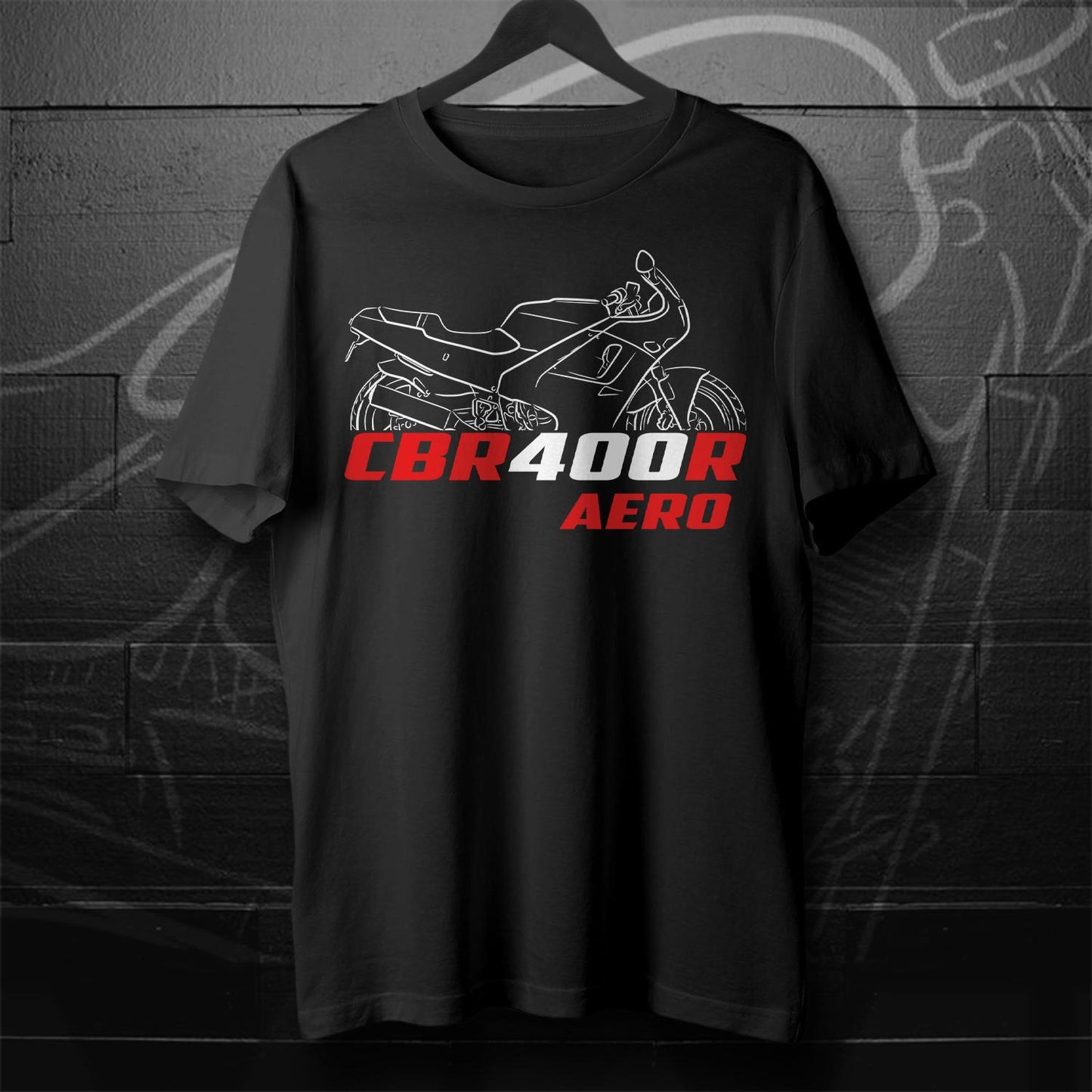 Honda CBR400 R & RR Inspired T-Shirt - Motorcycle Tee Shirt
