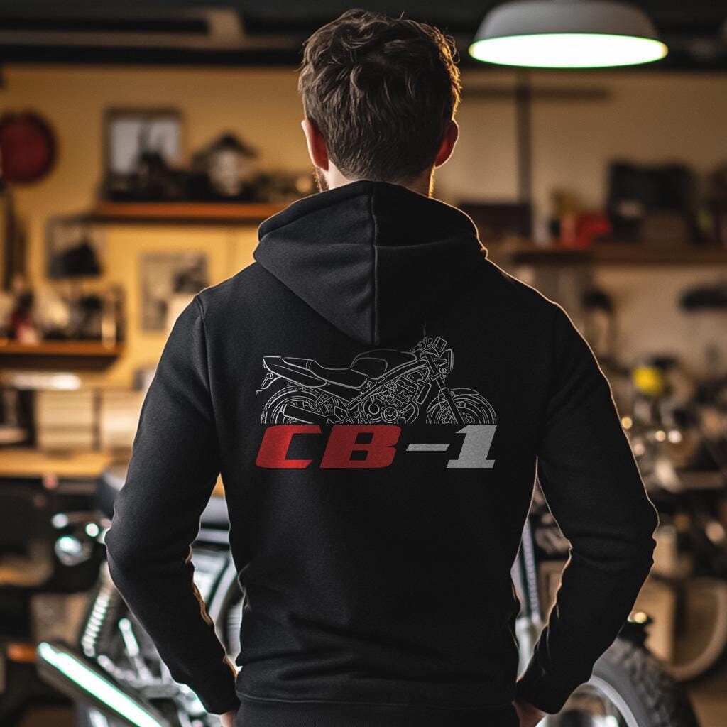 Honda CB-1 Inspired Hoodie - Motorcycle Sweatshirt