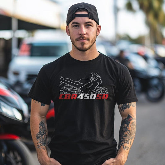 Honda CBR450SR Inspired T-Shirt - Motorcycle Tee Shirt