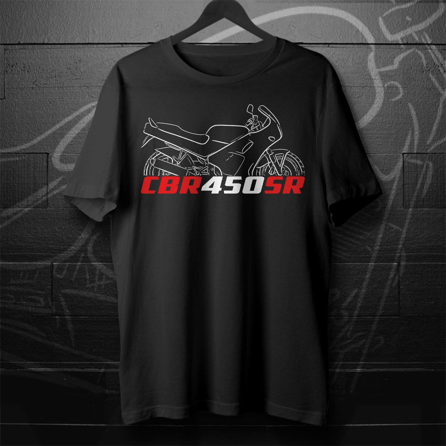 Honda CBR450SR Inspired T-Shirt - Motorcycle Tee Shirt