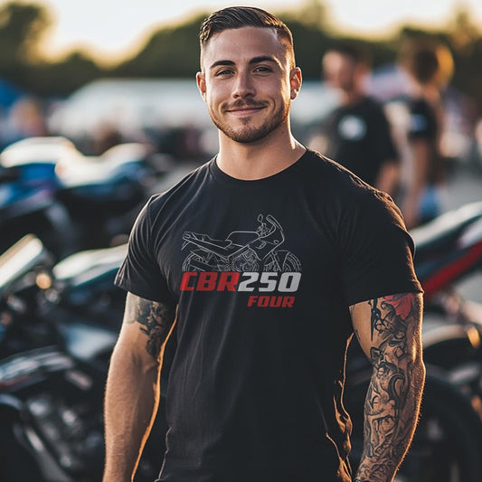 Honda CBR250 | Four | R & RR Inspired T-Shirt - Motorcycle Tee Shirt