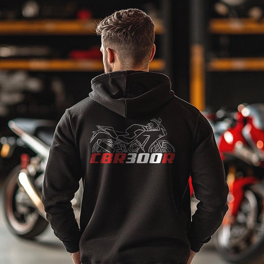 Honda CBR300R Inspired Hoodie - Motorcycle Sweatshirt
