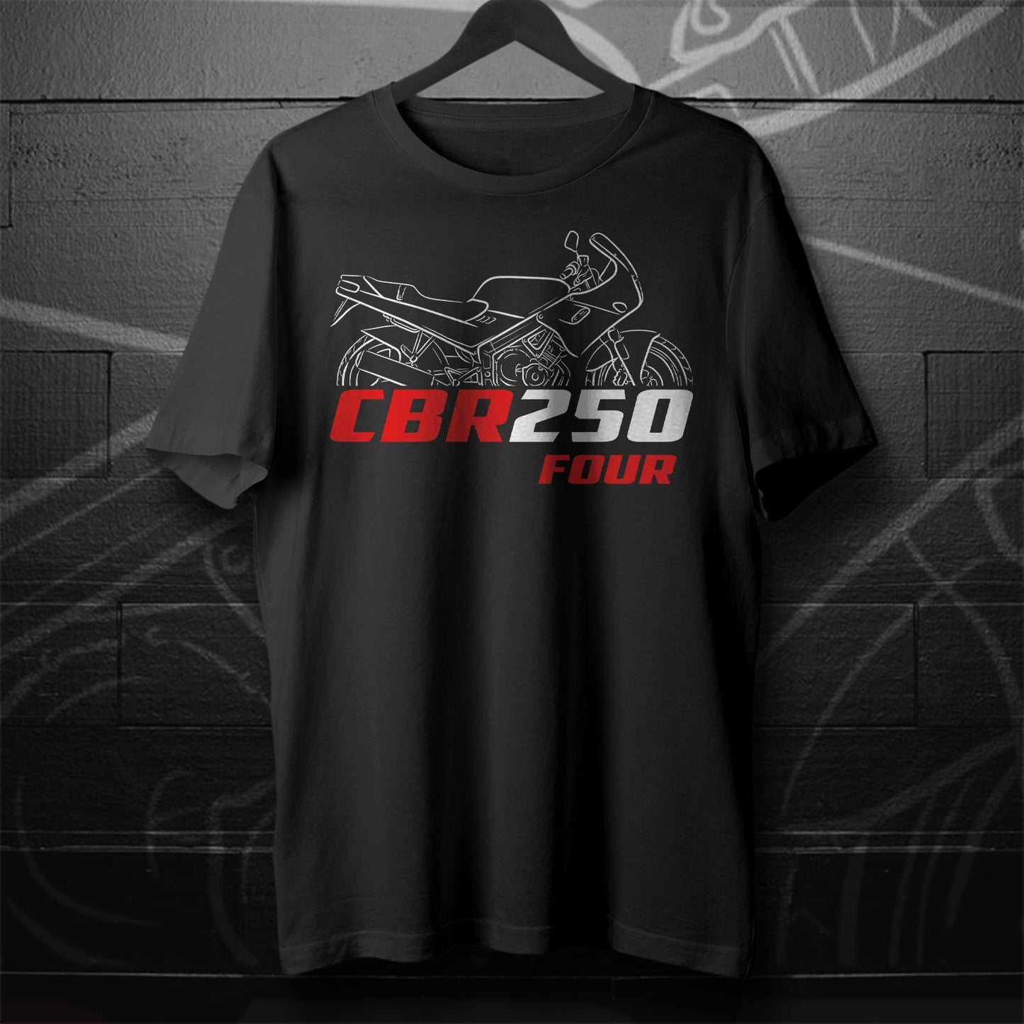 Honda CBR250 | Four | R & RR Inspired T-Shirt - Motorcycle Tee Shirt