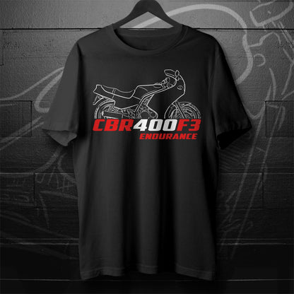 Honda CBR400F Inspired T-Shirt - Motorcycle Tee Shirt