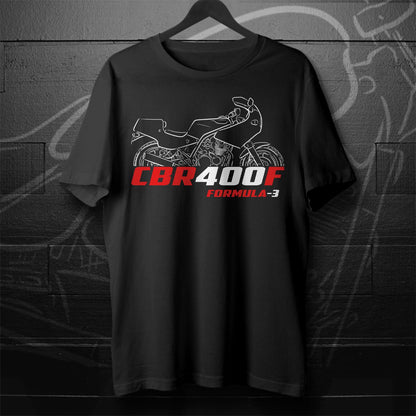 Honda CBR400F Inspired T-Shirt - Motorcycle Tee Shirt