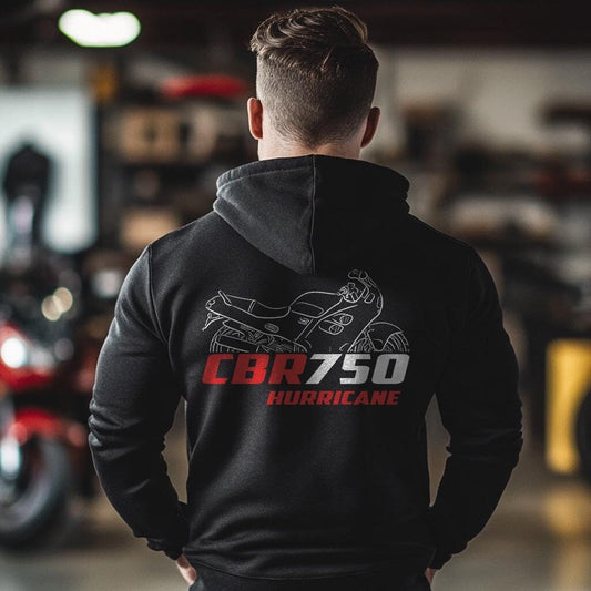 Honda CBR750 Inspired Hoodie - Motorcycle Sweatshirt