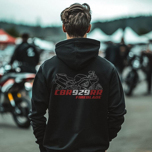 Honda CBR929RR FireBlade Inspired Hoodie - Motorcycle Sweatshirt