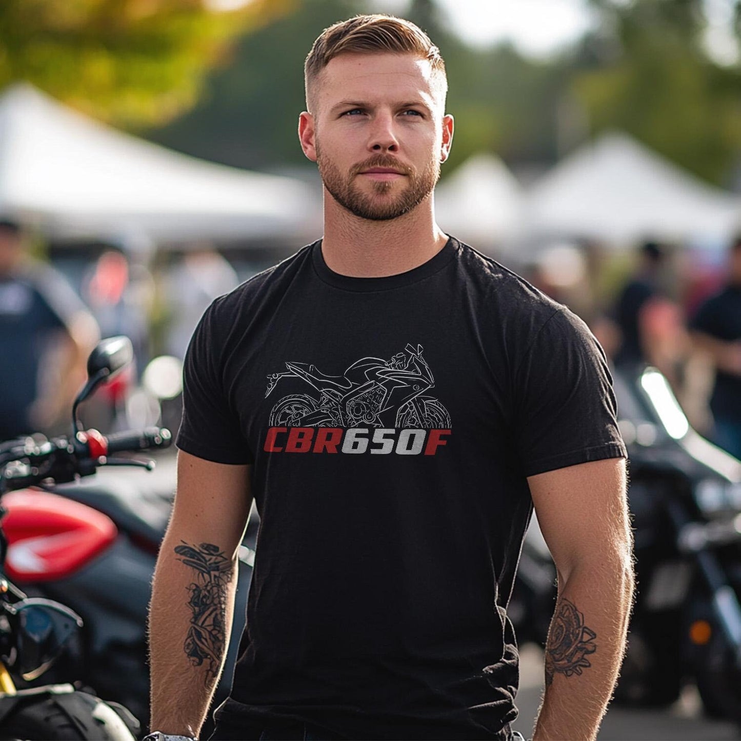 Honda CBR650 F & R Inspired T-Shirt - Motorcycle Tee Shirt
