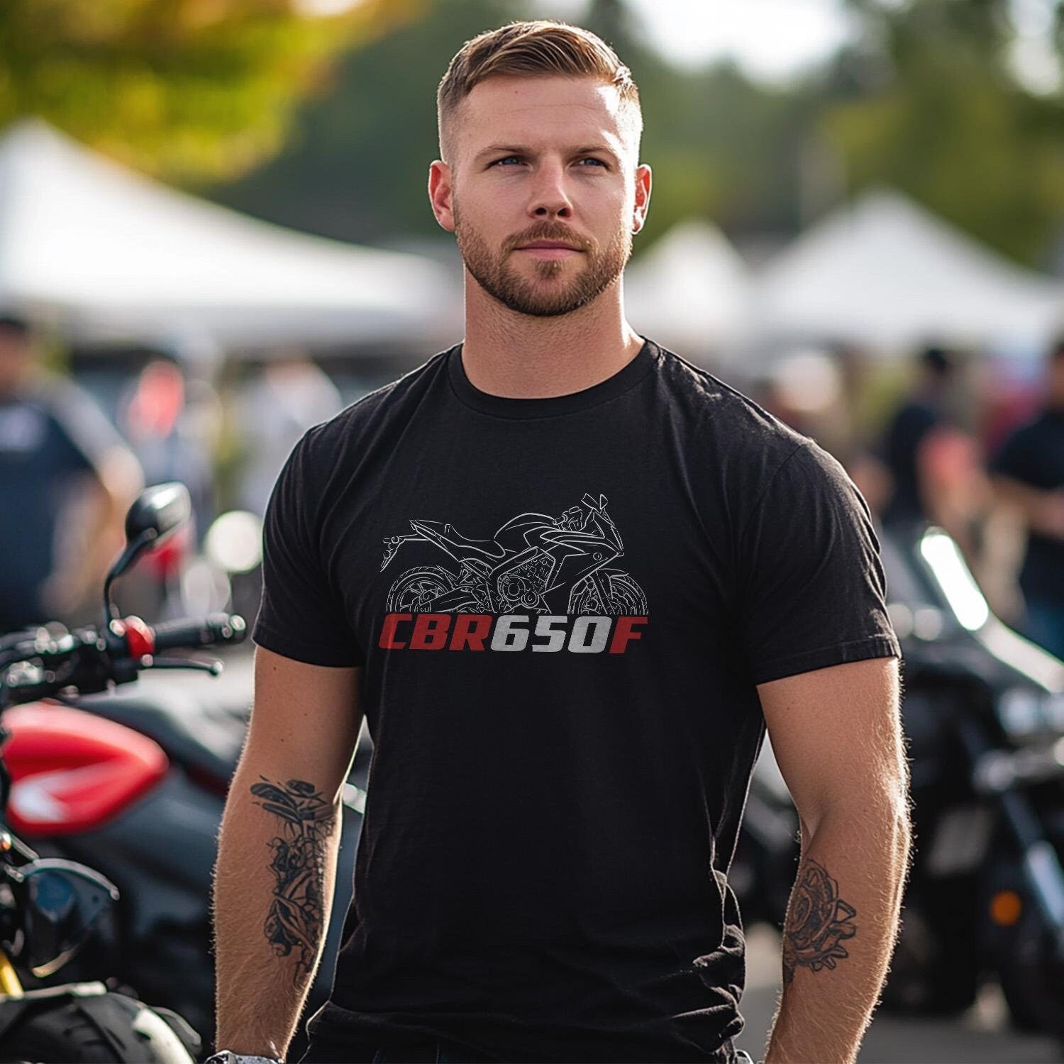 Honda CBR650 F & R Inspired T-Shirt - Motorcycle Tee Shirt