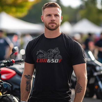Honda CBR650 F & R Inspired T-Shirt - Motorcycle Tee Shirt