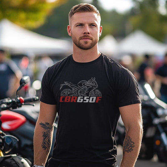 Honda CBR650 F & R Inspired T-Shirt - Motorcycle Tee Shirt