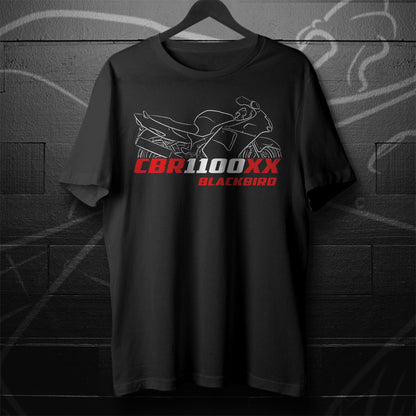 Honda CBR1100XX Blackbird Inspired T-Shirt - Motorcycle Tee Shirt