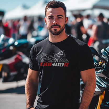 Honda CBR300R Inspired T-Shirt - Motorcycle Tee Shirt