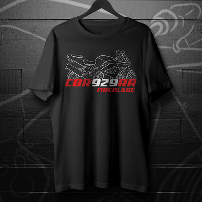 Honda CBR929RR FireBlade Inspired T-Shirt - Motorcycle Tee Shirt