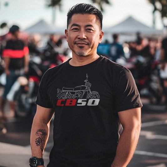 Honda CB50 Inspired T-Shirt - Motorcycle Tee Shirt