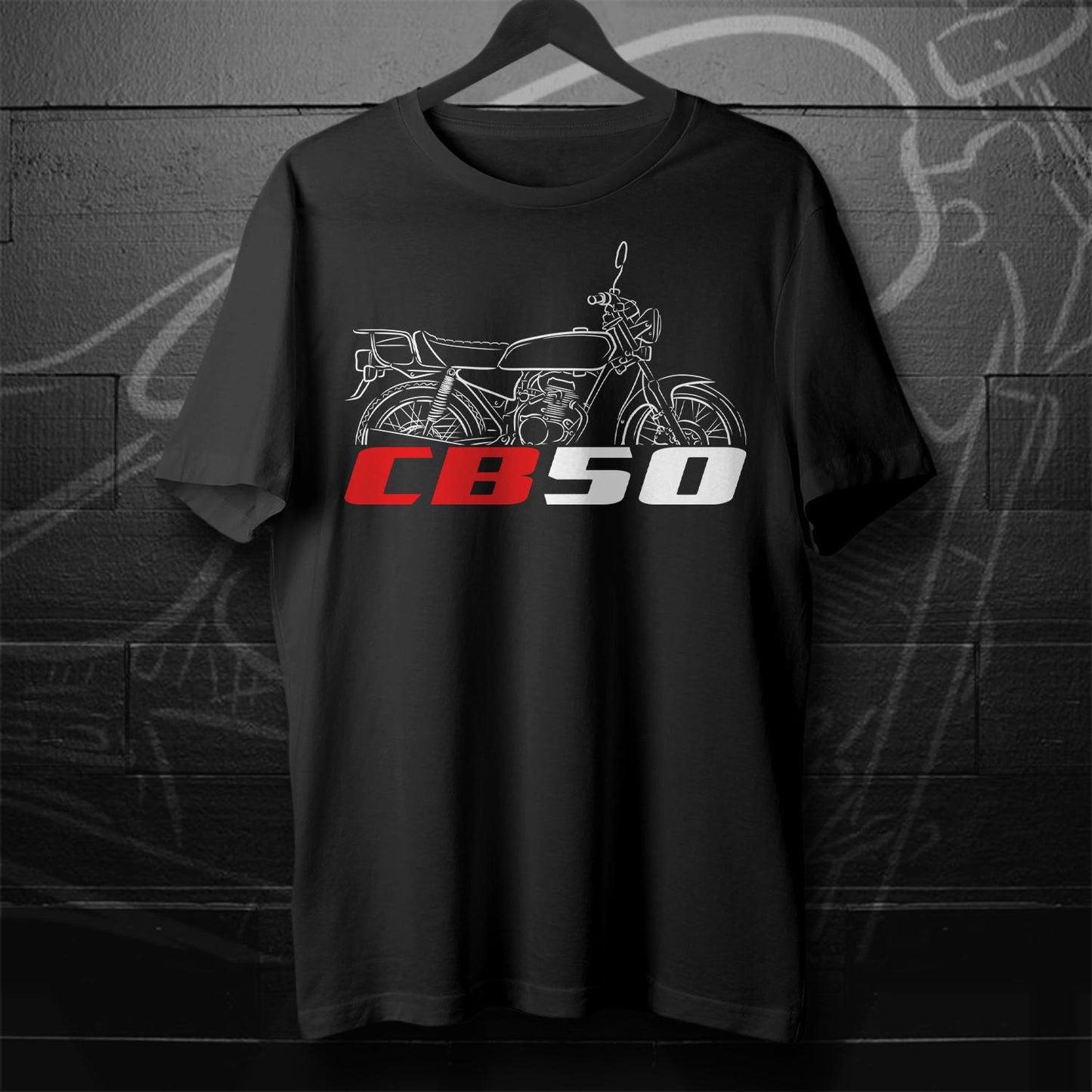 Honda CB50 Inspired T-Shirt - Motorcycle Tee Shirt