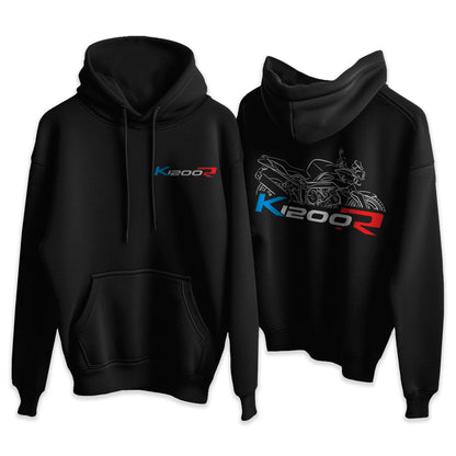 BMW K1200R Hoodie - Motorcycle Sweatshirt for Motorrad Riders