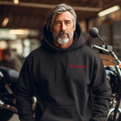 Indian Chief Hoodie - Motorcycle Sweatshirt for Biker