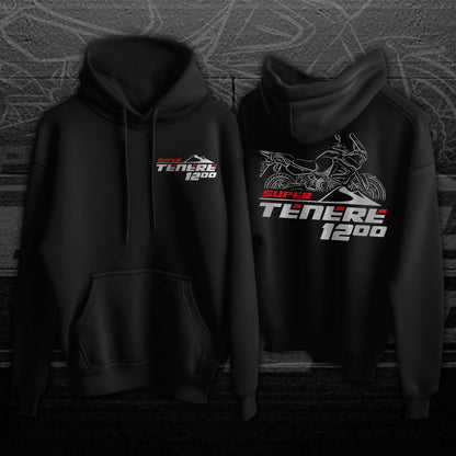 Yamaha XT1200Z Super Ténéré Hoodie - Motorcycle Sweatshirt for ADV Riders