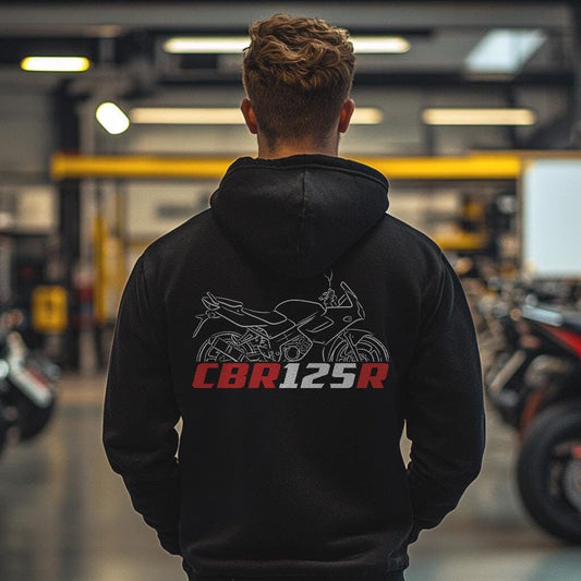 Honda CBR125R Inspired Hoodie - Motorcycle Sweatshirt