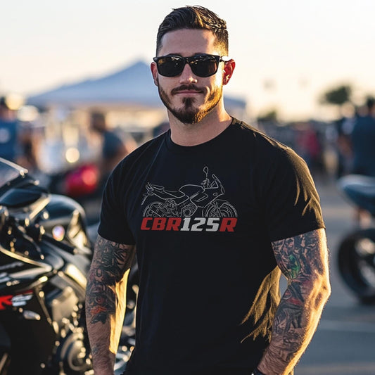 Honda CBR125R Inspired T-Shirt - Motorcycle Tee Shirt
