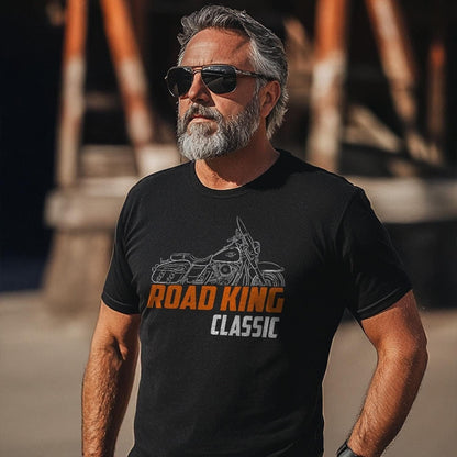 Harley-Davidson Road King Classic FLHRCI Inspired T-Shirt - Biker Motorcycle Tee Shirt